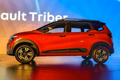 Renault Triber facelift exterior and interior image gallery