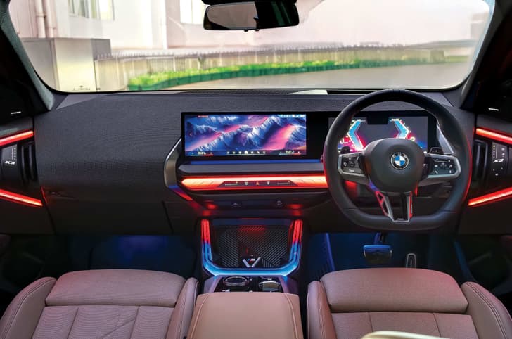BMW X3 interior