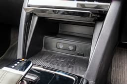 Mahindra XEV 9e centre console and wireless charger