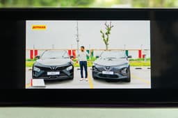 Mahindra XEV 9e passenger side infotainment screen