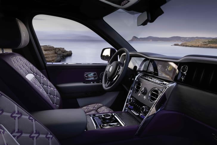 rolls royce cullinan series 2 on hilltop