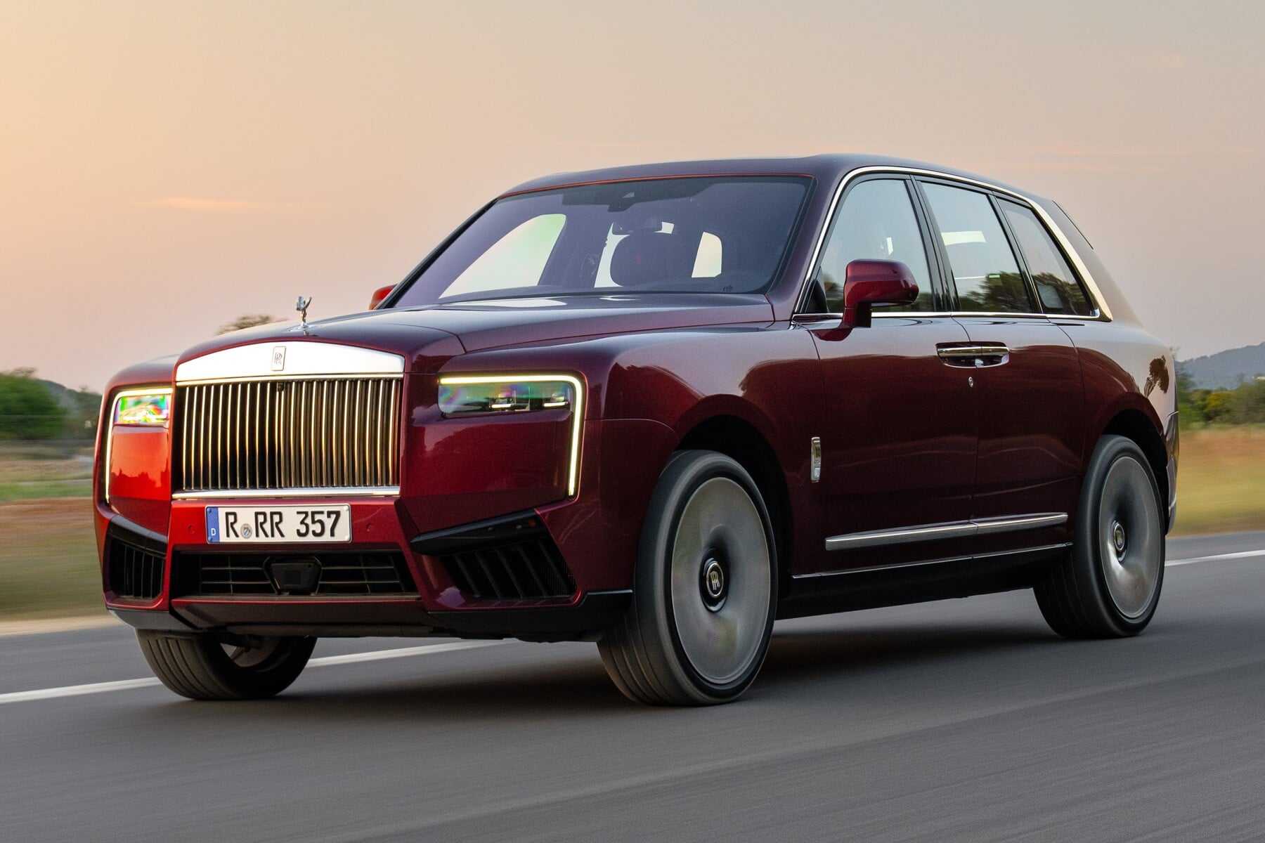 rolls royce cullinan series 2 on road