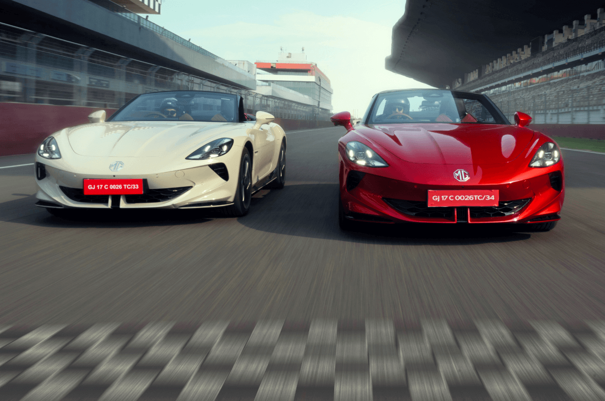 MG Cyberster on-track image gallery