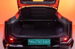 Mahindra BE 6 in studio interior boot
