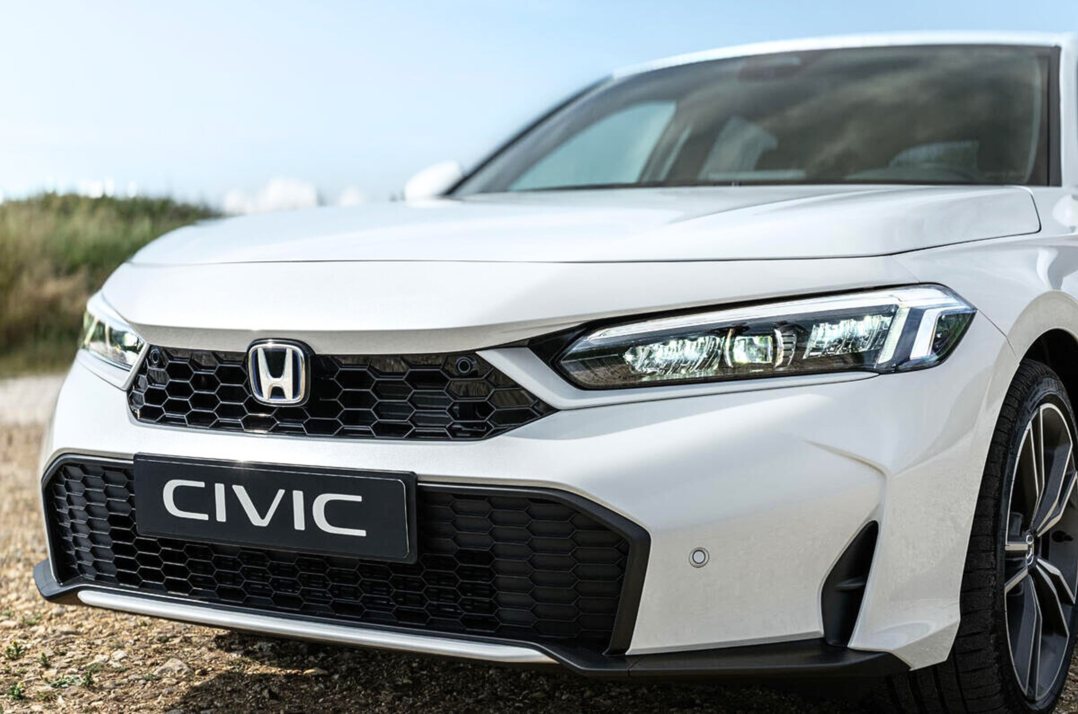 2025 honda civic facelift in field