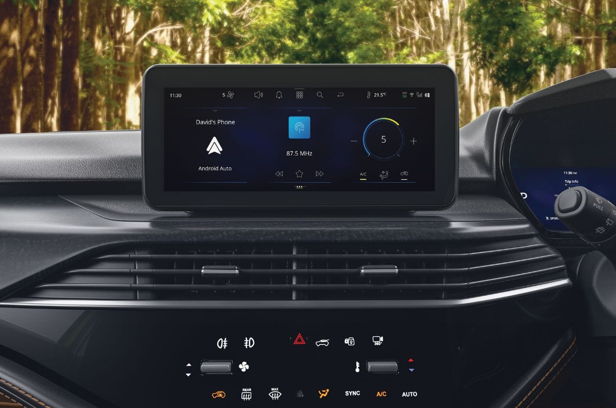 Gets the 10.25-inch touchscreen. 