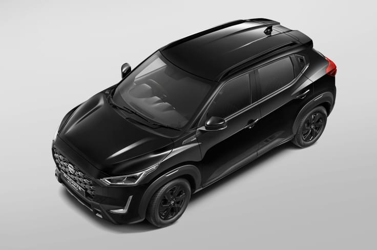 Nissan Magnite Kuro front left top Nissan Magnite Kuro front left top