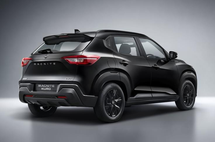 Nissan Magnite Kuro rear right Nissan Magnite Kuro rear right