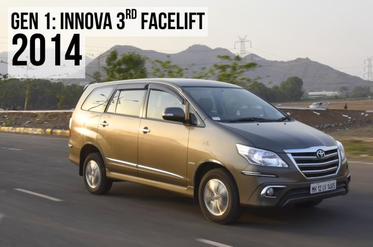 2014 toyota innova facelift front three quarter tracking 2014 toyota innova facelift on road