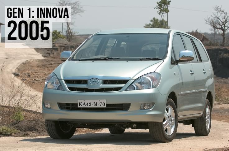 2005 toyota innova front three quarter 2005 toyota innova in field
