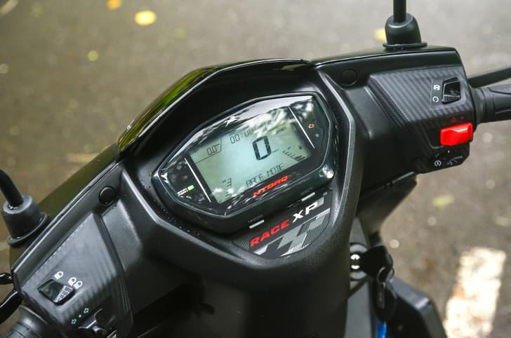 TVS Ntorq 125 LCD dash