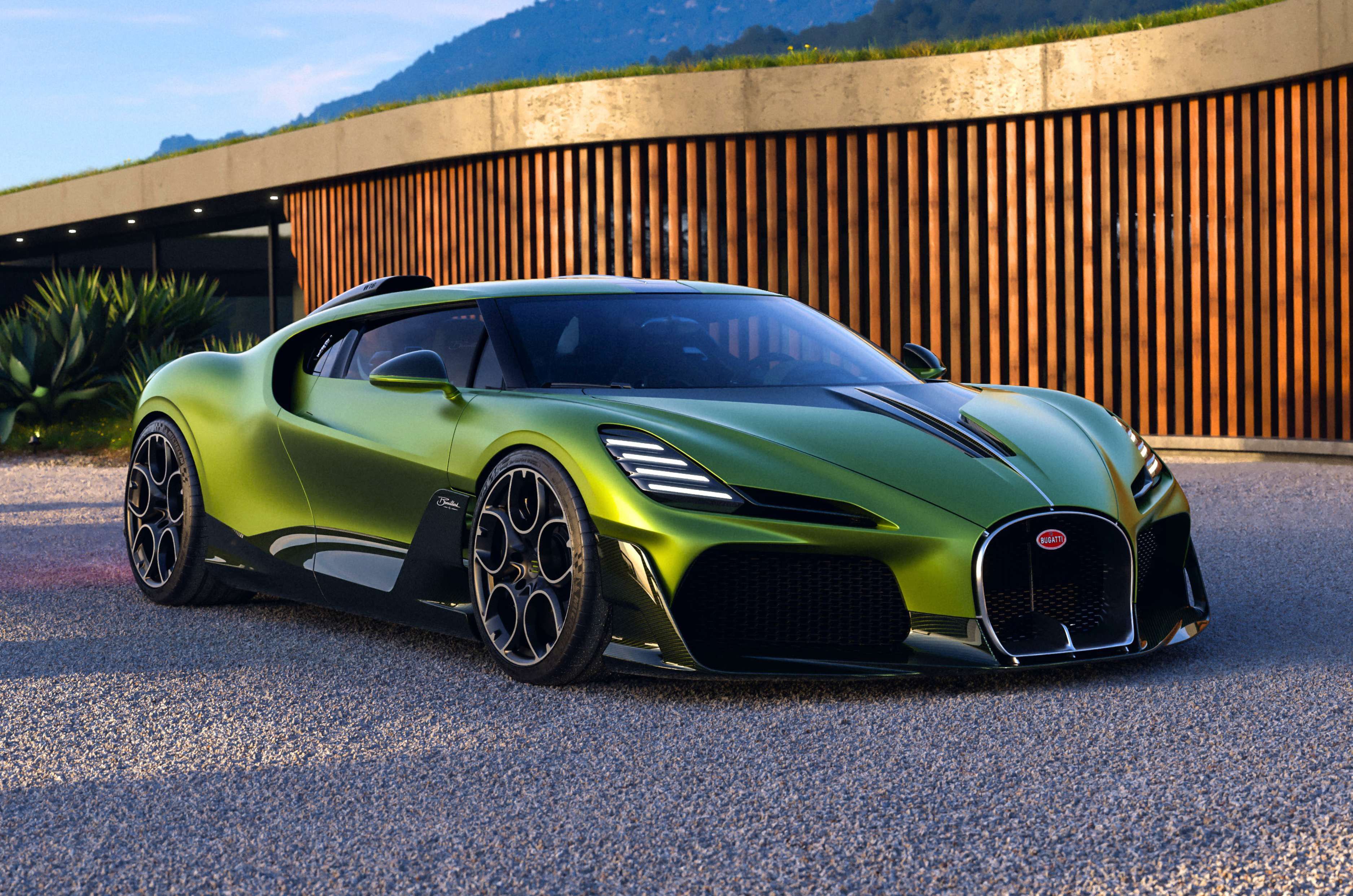 The Bugatti Brouillard has debuted as the first one-off hypercar from the French marque