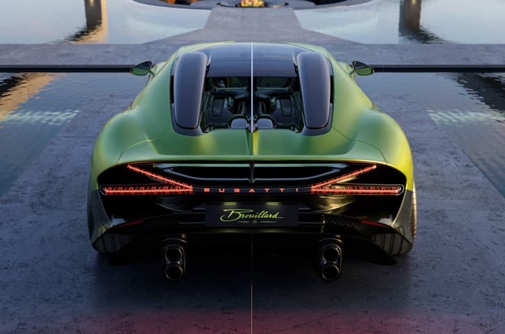 bugatti brouillard in studio