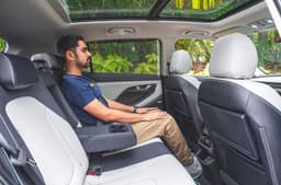Hyundai Creta Electric rear seat space 