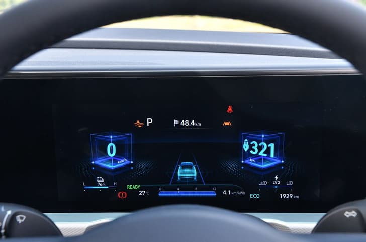 Hyundai Creta Electric digital instrument cluster
