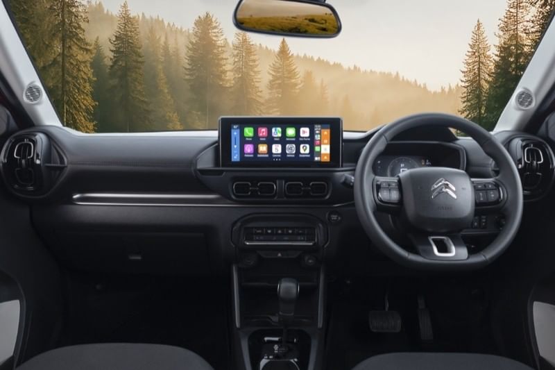 The 2025 Citroen C3 gets a leatherette dashboard finish in its top-spec X Shine variants.