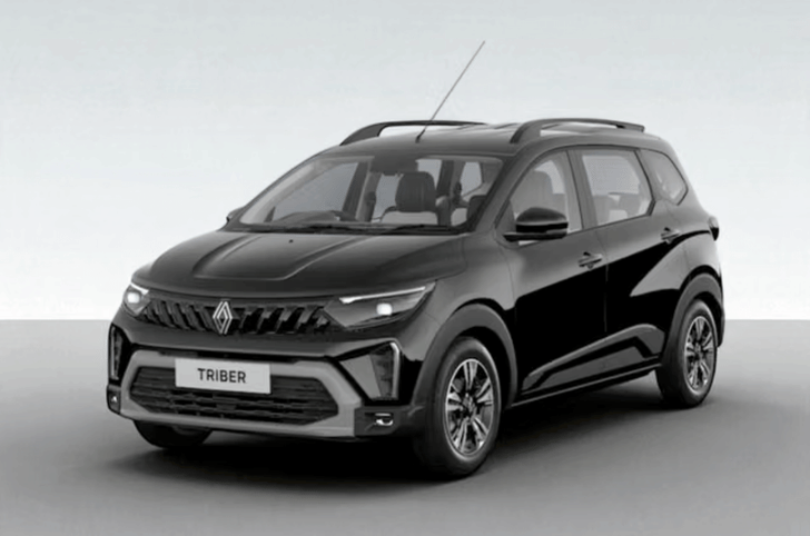 Renault Triber in Stealth Black colour