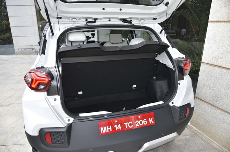 tata punch ev boot space tata punch ev in field