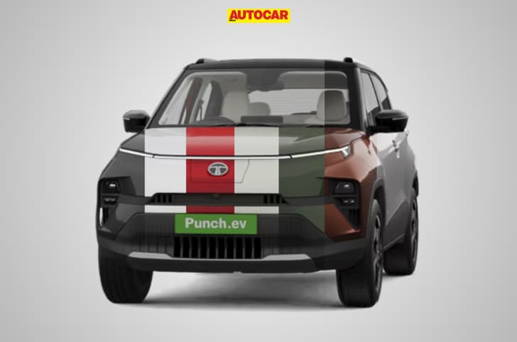 Tata Punch EV all colour options