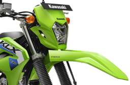 2026 Kawasaki KLX230 headlight and high fender