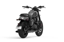 Yezdi Roadster rear right three quarter shot