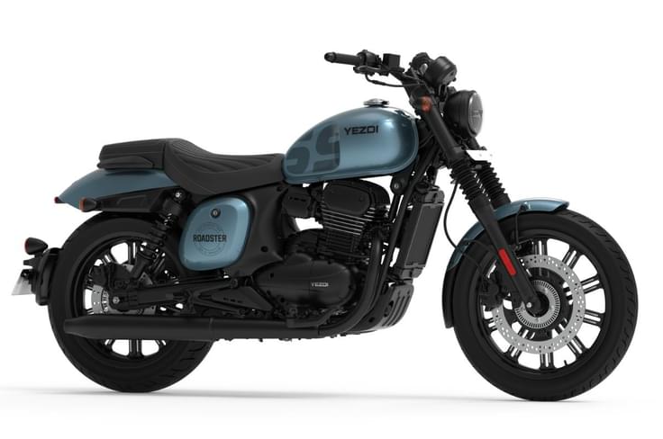 Sharkskin Blue Yezdi Roadster Sharkskin Blue