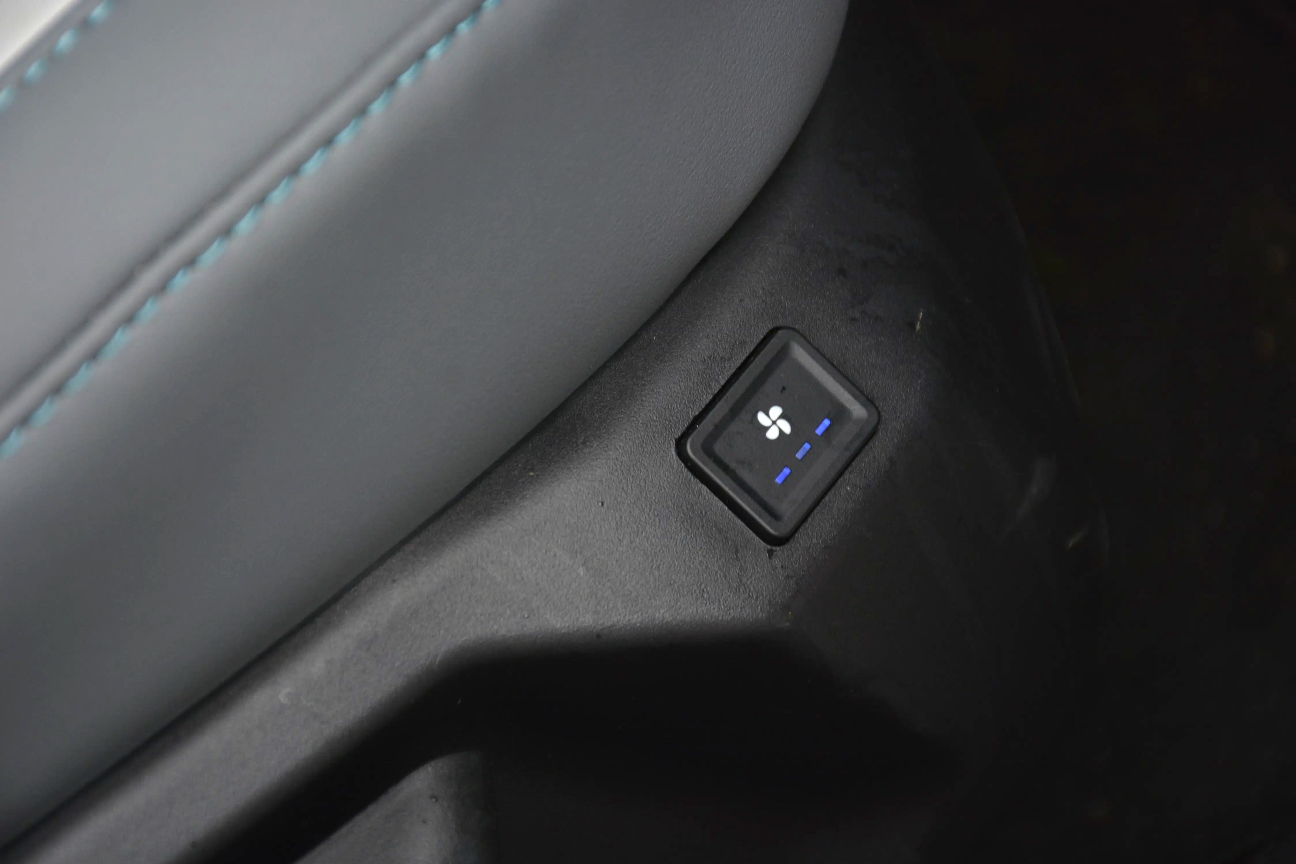 Ventilated front seats are a welcome addition to combat hot weather.