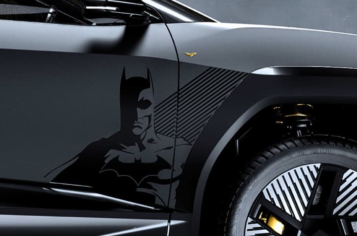 Mahindra BE 6 Batman Edition side decal