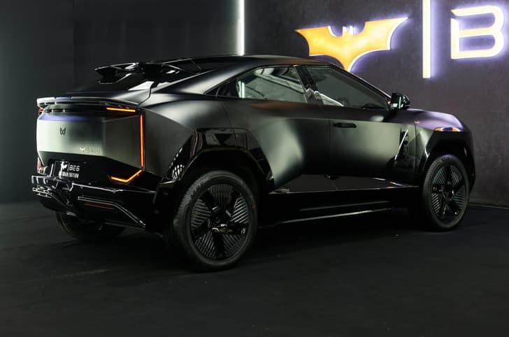 Mahindra BE 6 Batman Edition rear right side