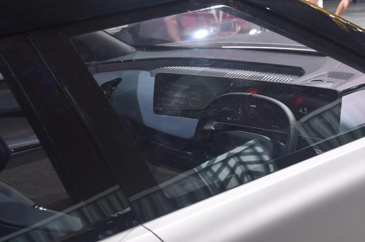 Mahindra Vision X interior Mahindra Vision X interior