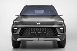 Mahindra Vision X front head on