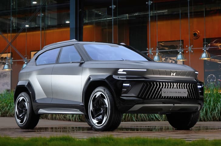 Mahindra Vision X front right side