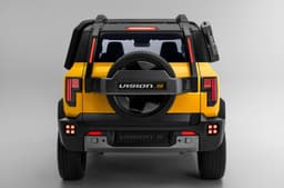 Mahindra Vision S rear section