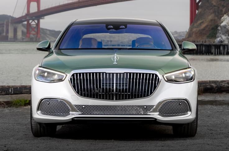 Swipe left to see exterior and interior images of the limited-run Mercedes Maybach S 680 Edition Emerald Isle. Mercedes Maybach S 680 Edition Emerald Isle