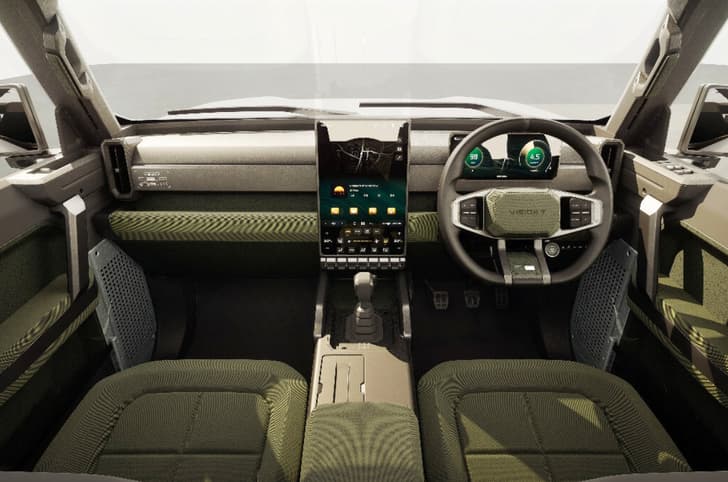 Mahindra Vision T interior dashboard 