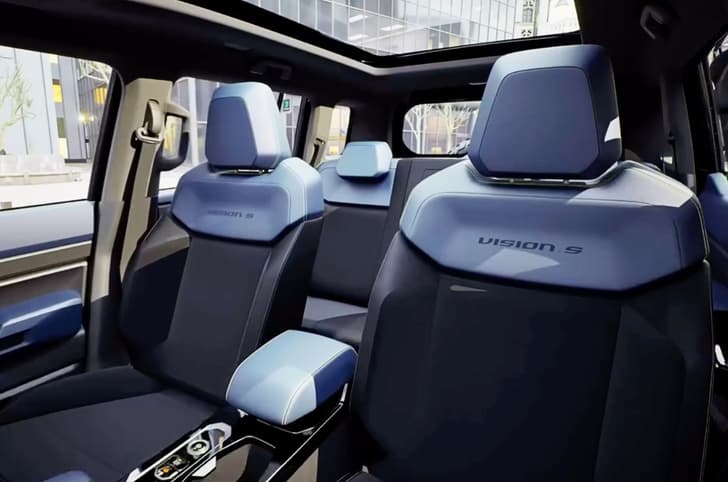 Mahindra Vision S interior seats