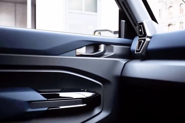 Mahindra Vision S interior door pads 