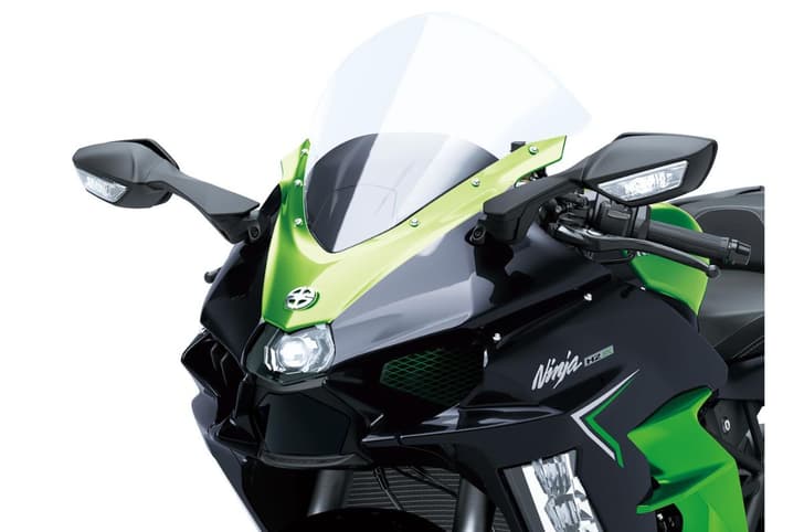 Ninja H2 SX front headlight shot
