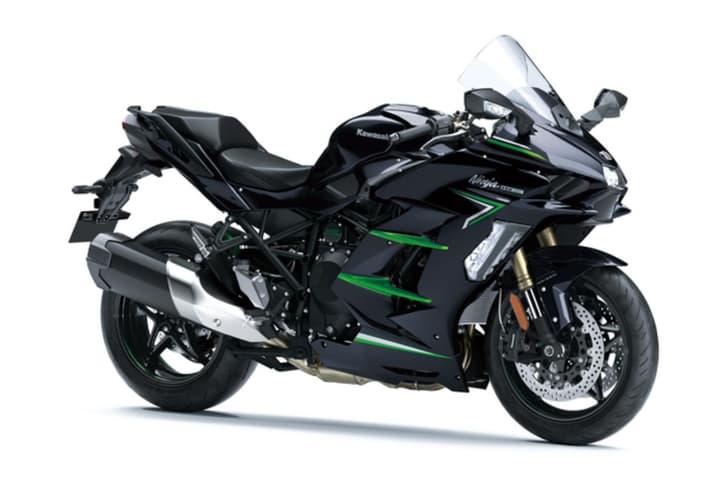 Ninja H2 SX front three quarter studio shot