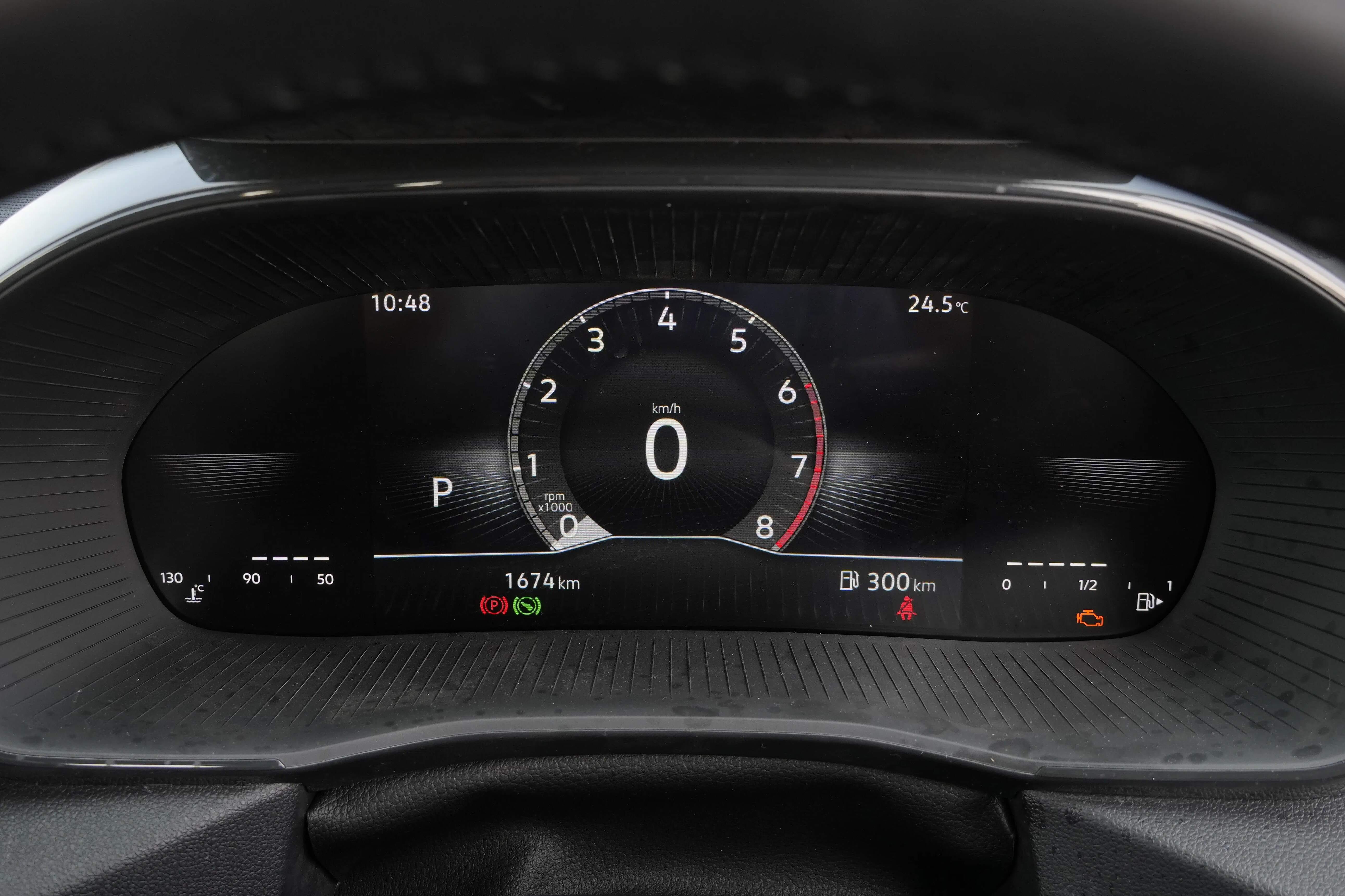 Kylaq gets an 8-inch digital driver's display in higher trim levels.