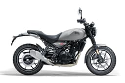 Royal Enfield Guerrilla 450 silver colour