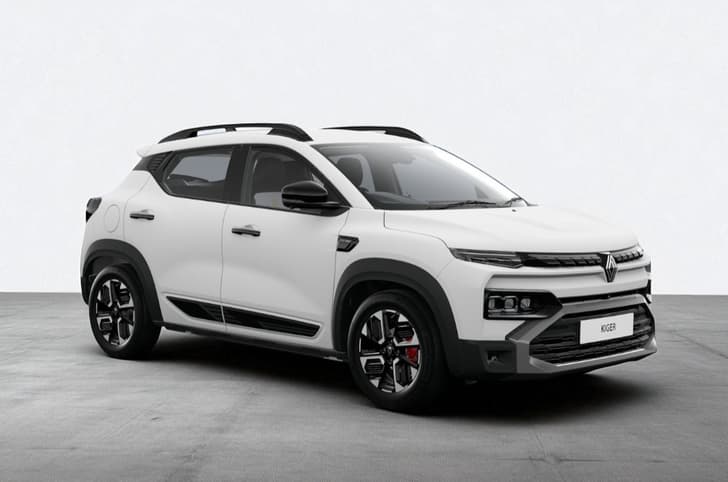 Renault Kiger white color