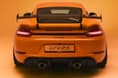 Porsche 718 Cayman GT4 RS with Manthey kit rear image Porsche 718 Cayman GT4 RS with Manthey kit rear shot