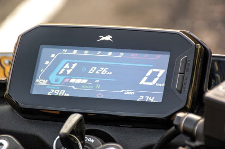 TVS Raider 125 LCD display
