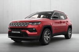 Jeep Compass red colour