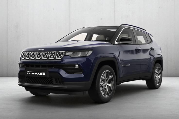 Jeep Compass blue colour Jeep Compass blue colour