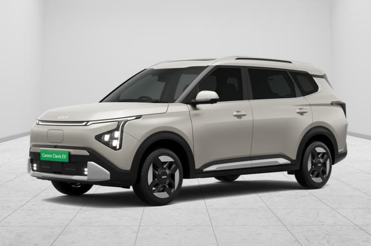 Kia Carens Clavis EV Ivory Silver Matte Kia Carens Clavis EV Ivory Silver Matte