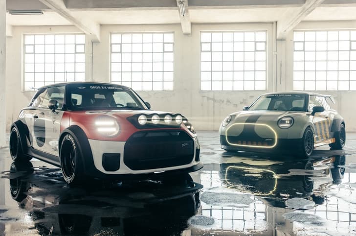 Mini JCW Machina and Skeg Concepts front