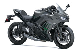 Kawasaki Ninja 650 Metallic Matte Grey Studio Picture