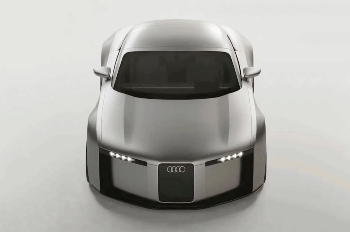 Audi presented its radical Concept C sportscar in Milan, Italy.